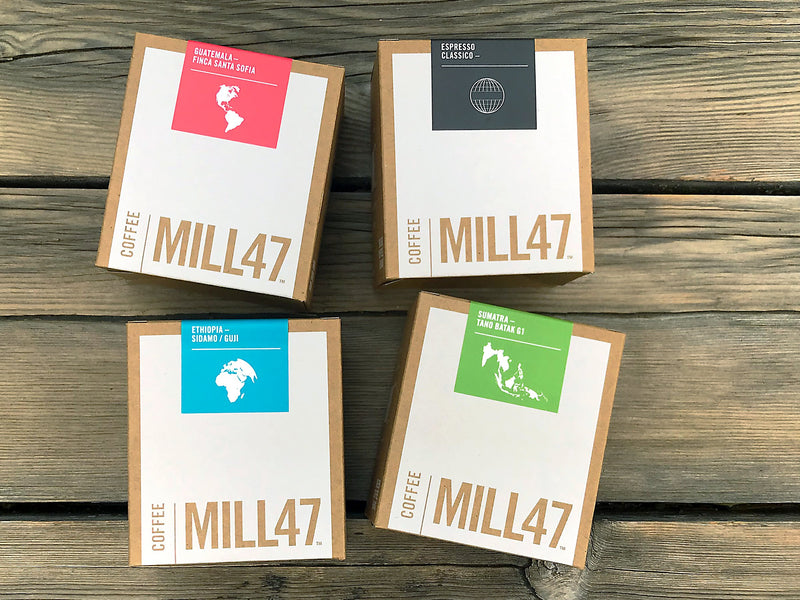 Collection Box — 4 lbs. For Dark Roast ($19.80) Green Coffee Mill47 Coffee